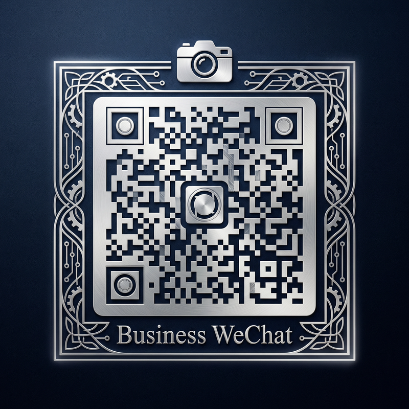 高清3D动漫商务微信二维码